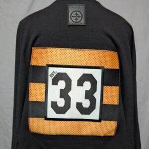Kiya Tomlin Women's Pittsburgh Steelers Black Shawl Established 1933 New Size OS
